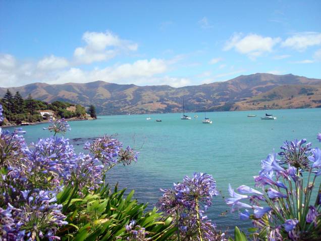 Orla de Akaroa, <a href="https://viajeaqui.abril.com.br/paises/nova-zelandia" rel="Nova Zelândia" target="_self">Nova Zelândia</a> Orla de Akaroa, <a href="https://viajeaqui.abril.com.br/paises/nova-zelandia" rel="Nova Zelândia" target="_self">Nova Zelândia</a>