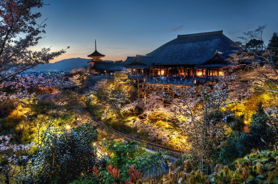 Templo Kyomizudera, em Kyoto