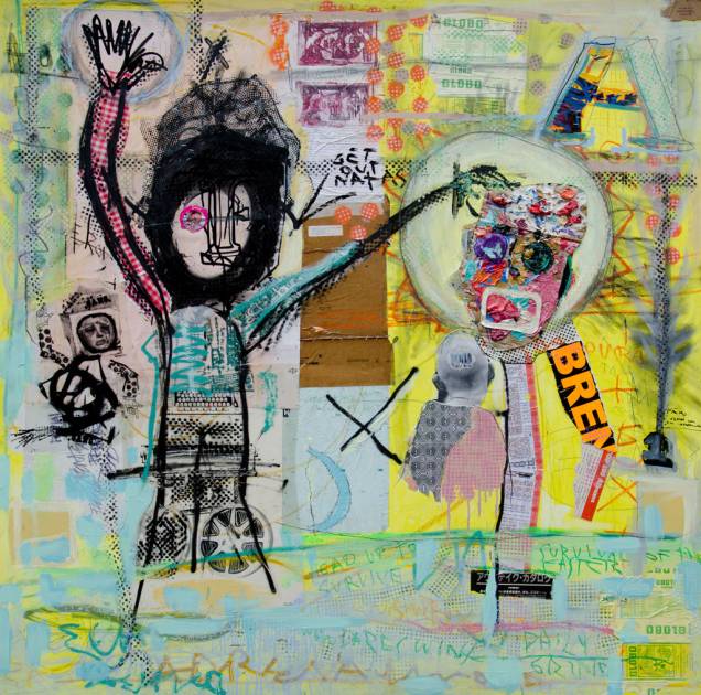 Na <strong>SP-Arte 2012</strong>, é possível arrematar algumas das colagens rasgadas do artista <strong>Sesper</strong>, da <strong>Galeria LOGO</strong> de São Paulo. Elas misturam técnicas de desenho e pintura. Na <strong>SP-Arte 2012</strong>, é possível arrematar algumas das colagens rasgadas do artista <strong>Sesper</strong>, da <strong>Galeria LOGO</strong> de São Paulo. Elas misturam técnicas de desenho e pintura.
