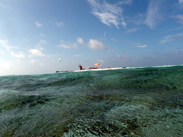 Kitesurfing em Los Roques Kitesurfing em Los Roques
