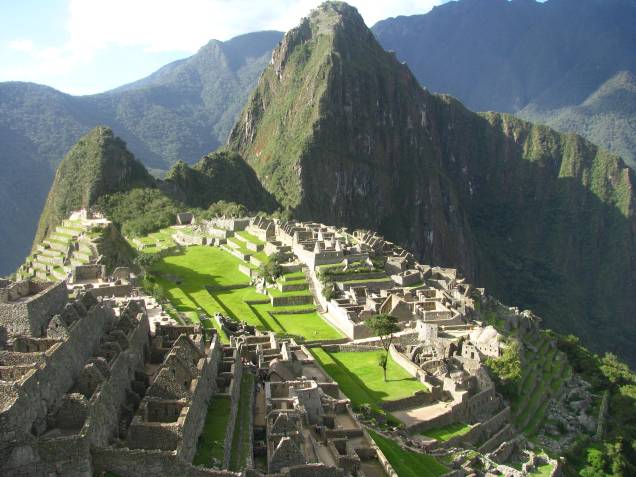 A cidade inca Machu Picchu A cidade inca Machu Picchu