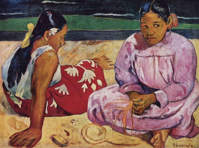 Mulheres taitianas na praia, de Paul Gauguin, uma das muitas obras-primas expostas no Museu dOrsay Mulheres taitianas na praia, de Paul Gauguin, uma das muitas obras-primas expostas no Museu dOrsay