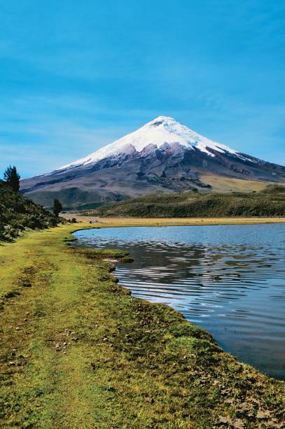 O gigante, o maioral,o colosso Cotopaxi,o vulcão ativo maisalto do Equador