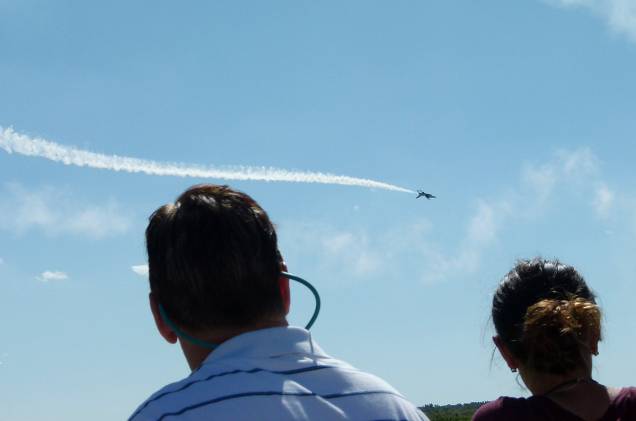 Os Thunderbirds já mostraram suas habilidades ao vivo para mais de 300 milhões de pessoas Os Thunderbirds já mostraram suas habilidades ao vivo para mais de 300 milhões de pessoas