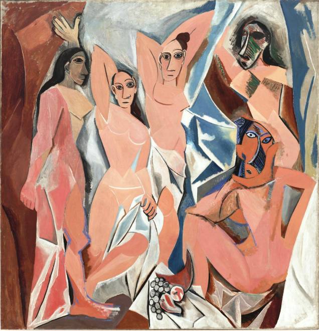 <em>Les demoiselles dAvignon </em>(detalhe), de Pablo Picasso, no MoMA <em>Les demoiselles dAvignon </em>(detalhe), de Pablo Picasso, no MoMA