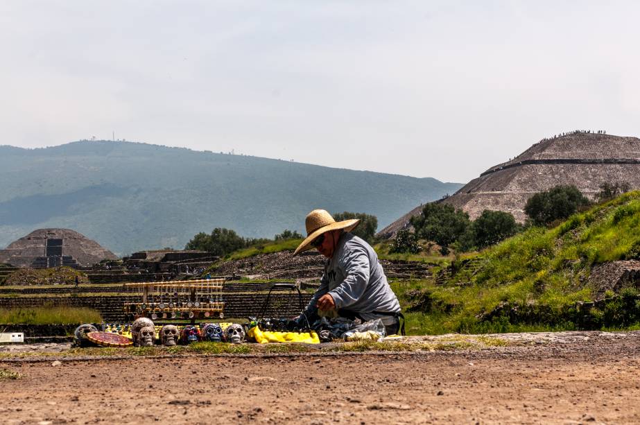 Distantes 50 quilômetros da <a href="https://viajeaqui.abril.com.br/cidades/mexico-cidade-do-mexico" rel="Cidade do México" target="_blank">Cidade do México</a>, as ruínas de Teotihuacán são visita obrigatória em qualquer viagem ao país – e uma ótima introdução para aqueles que pretendem explorar outras cidades perdidas no território mexicano