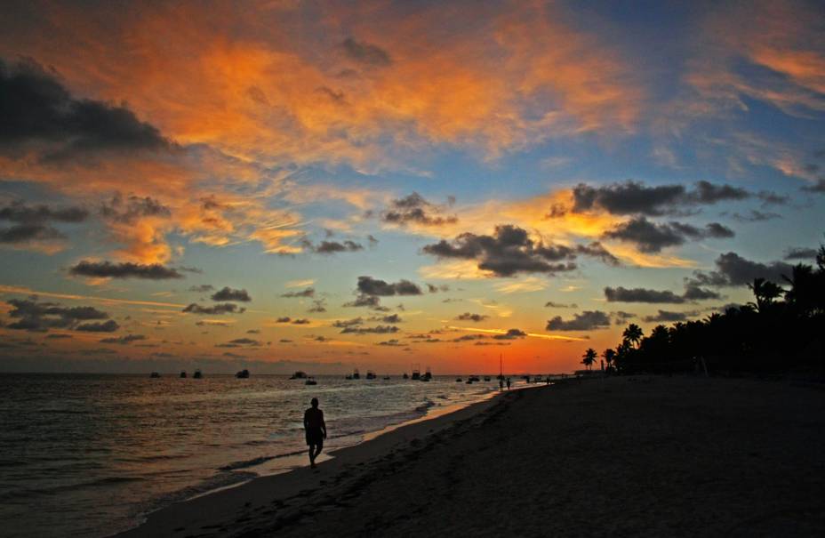 Pôr do sol em Punta Cana