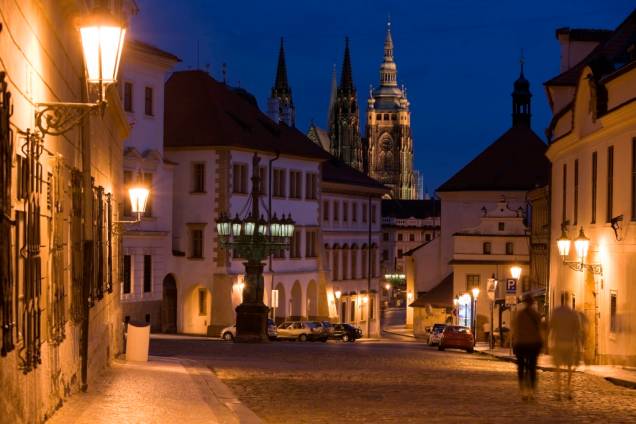 As pontes aristocráticas do bairro de Mala Strana, em Praga, na República Tcheca As pontes aristocráticas do bairro de Mala Strana, em Praga, na República Tcheca