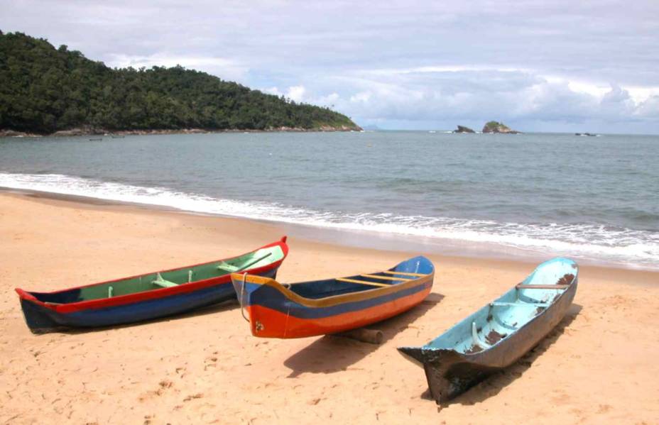 Praia de Toque-Toque Pequeno, em São Sebastião