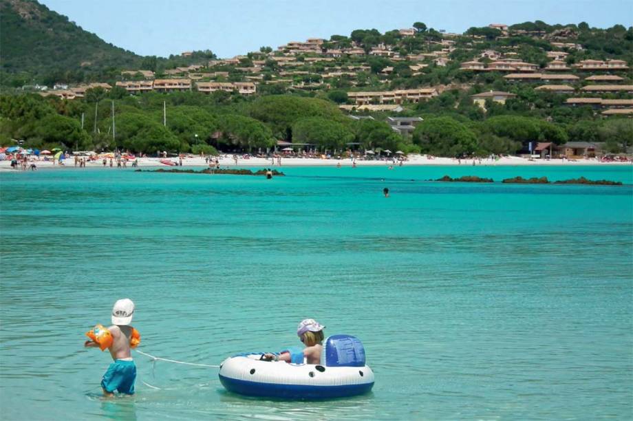 A Praia de Santa Giulia A Praia de Santa Giulia