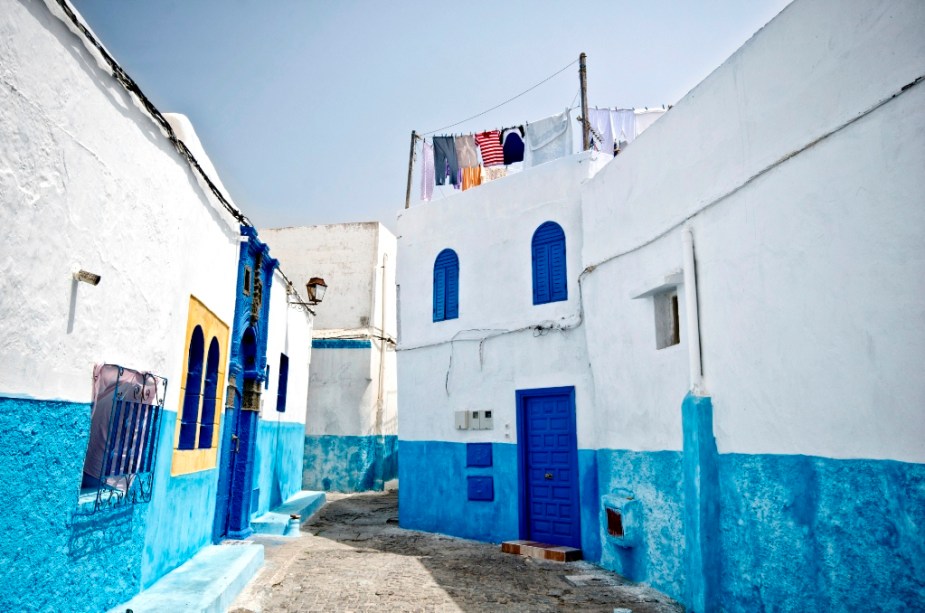 Casas típicas de Rabat