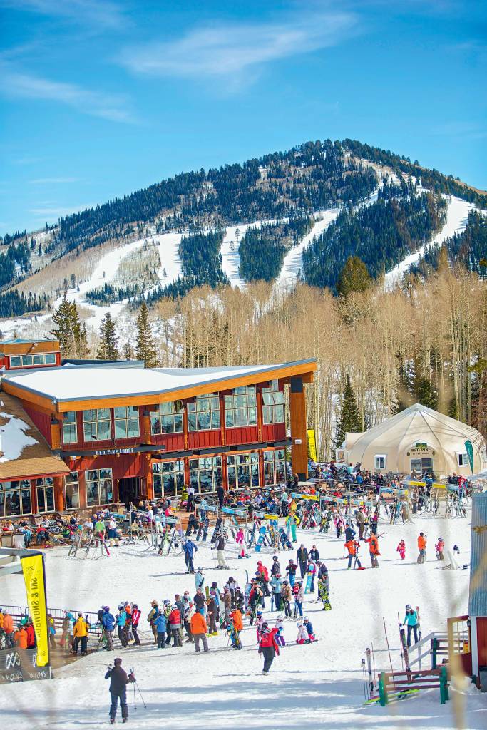 Estação de esqui de Park City, nos Estados Unidos