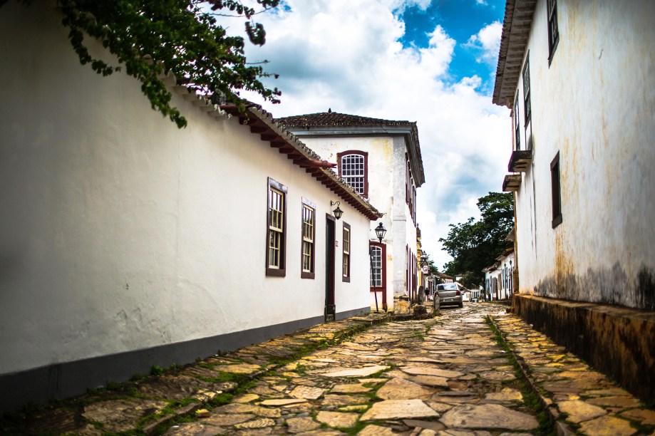 Um passeio a pé pela Rua da Câmara, no Centro Histórico de Tiradentes, pode sempre render boas fotos