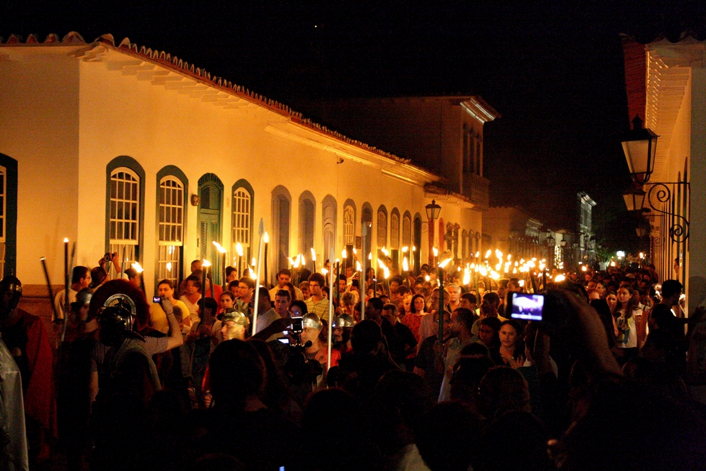 Procissão do Fogaréu, Paraty, Rio de Janeiro