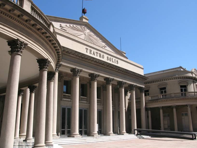 Teatro Solís, em Montevidéu, no Uruguai