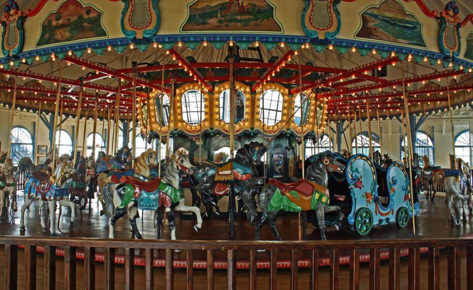 Carrossel em Santa Monica Carrossel em Santa Monica