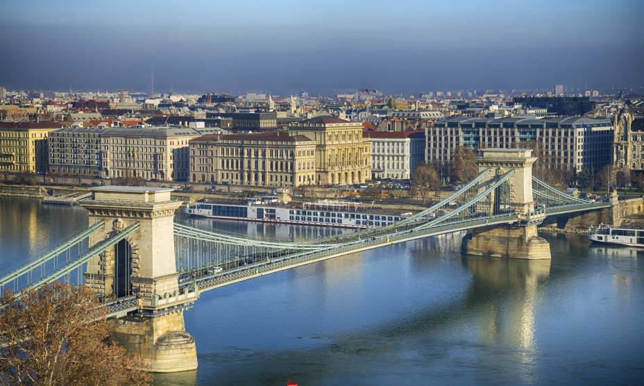 Vista aérea do The Royal Palace, na Romênia