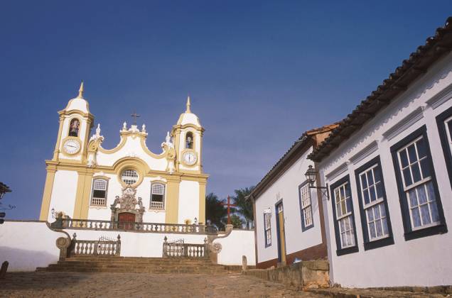 A Igreja Matriz de Santo Antônio tem esculturas de Aleijadinho de 1810 A Igreja Matriz de Santo Antônio tem esculturas de Aleijadinho de 1810