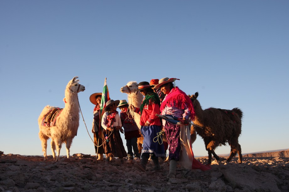 As formações do Valle de la Luna lembram a superfície lunar, com sua sequência de montanhas