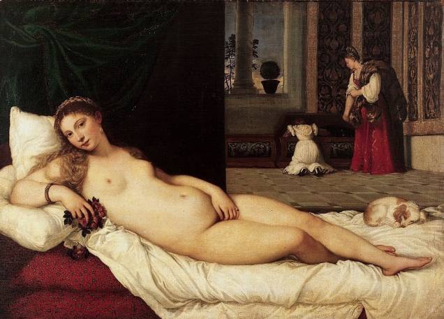 <em>Vênus de Urbino</em>, de Ticiano, Galleria degli Uffizi <em>Vênus de Urbino</em>, de Ticiano, Galleria degli Uffizi