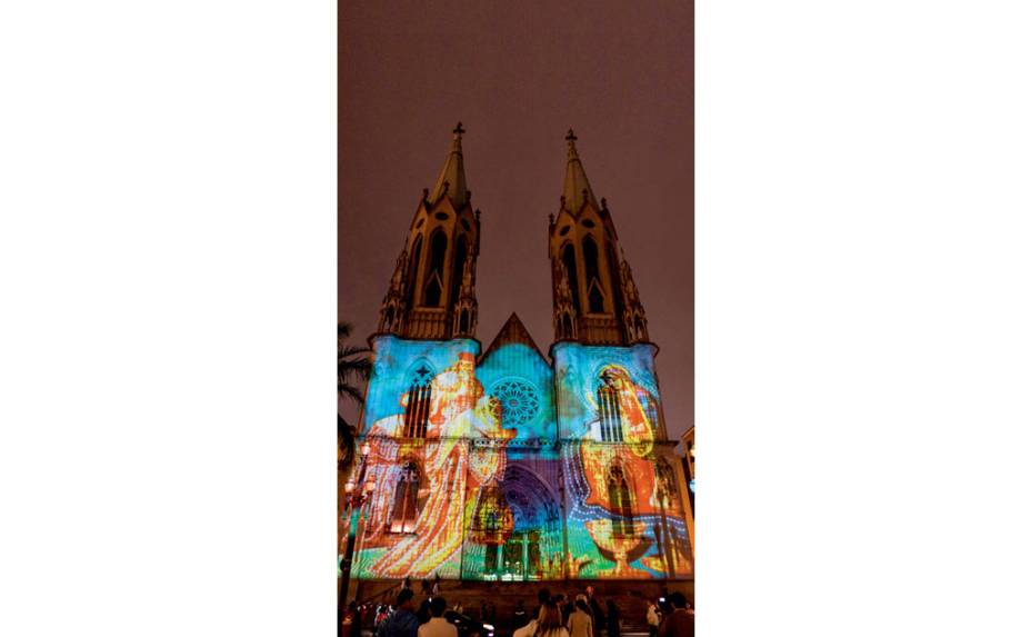 A Catedral da Sé no Natal do ano passado