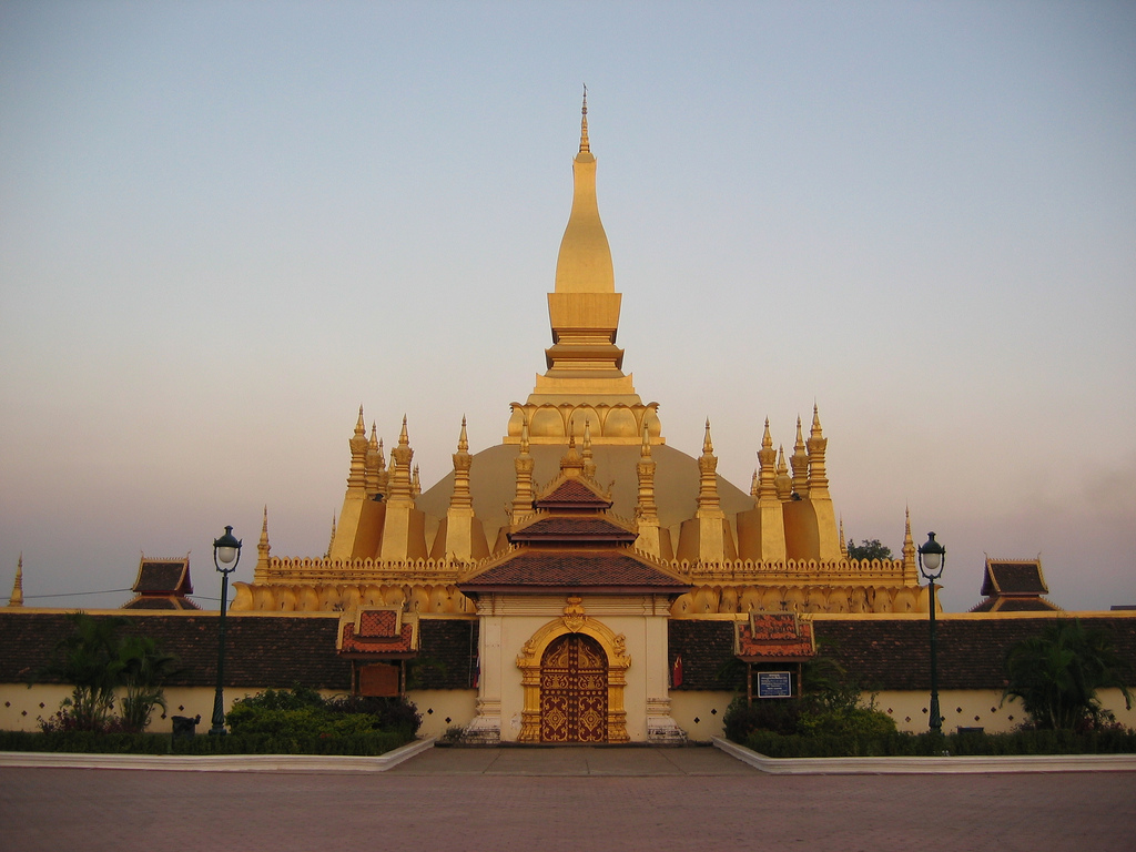 Pha That Luang, Vientiane, Laos