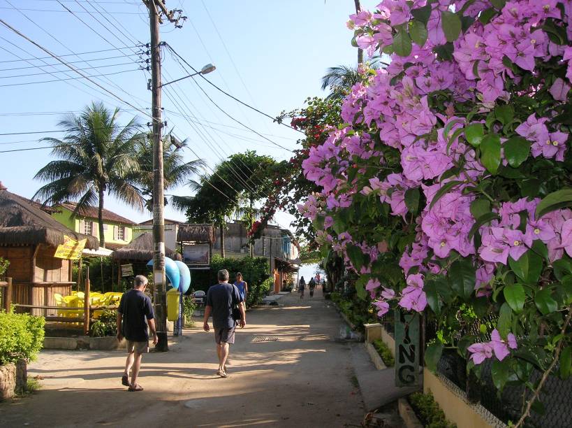 <a href="https://viajeaqui.abril.com.br/cidades/br-rj-ilha-grande" rel="ILHA GRANDE" target="_blank"><strong>ILHA GRANDE</strong></a>A maior ilha de Angra dos Reis só compartilha com o continente o mar verdinho que banha esse trecho do litoral fluminense. Sem carros, Centro abarrotado ou construções tomando o belo recorte das encostas, Ilha Grande não lembra em nada o caos urbano de Angra. Ao contrário, é um local de praias tranquilas, trilhas pelo verde, mergulhos em água cristalina e muito sossego em meio à natureza preservada. A estrutura de restaurantes e barzinhos fica concentrada na <strong>Vila do Abraão</strong> <em>(foto)</em>, ponto de parada das barcas que chegam de Angra e Mangaratiba. Não esqueça os calçados confortáveis: como carros não entram, os percursos são feitos a pé.<strong>Como chegar:</strong> Fica a 125 quilômetros do Rio de Janeiro. Siga direto pela Rio–Santos (BR-101). Deixe o carro em um estacionamento no continente e pegue uma das barcas que fazem a travessia. A partir de Mangaratiba, a saída é no cais do Centro (80 min; R$ 15). Saindo de Angra dos Reis, embarca-se no cais da Lapa (80 min; R$ 15). <a href="https://viajeaqui.abril.com.br/cidades/br-rj-ilha-grande" rel="ILHA GRANDE" target="_blank"><strong>ILHA GRANDE</strong></a>A maior ilha de Angra dos Reis só compartilha com o continente o mar verdinho que banha esse trecho do litoral fluminense. Sem carros, Centro abarrotado ou construções tomando o belo recorte das encostas, Ilha Grande não lembra em nada o caos urbano de Angra. Ao contrário, é um local de praias tranquilas, trilhas pelo verde, mergulhos em água cristalina e muito sossego em meio à natureza preservada. A estrutura de restaurantes e barzinhos fica concentrada na <strong>Vila do Abraão</strong> <em>(foto)</em>, ponto de parada das barcas que chegam de Angra e Mangaratiba. Não esqueça os calçados confortáveis: como carros não entram, os percursos são feitos a pé.<strong>Como chegar:</strong> Fica a 125 quilômetros do Rio de Janeiro. Siga direto pela Rio–Santos (BR-101). Deixe o carro em um estacionamento no continente e pegue uma das barcas que fazem a travessia. A partir de Mangaratiba, a saída é no cais do Centro (80 min; R$ 15). Saindo de Angra dos Reis, embarca-se no cais da Lapa (80 min; R$ 15).