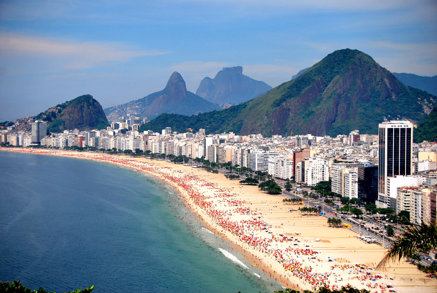 Vista do Forte de Duque de Caxias, no Rio de Janeiro