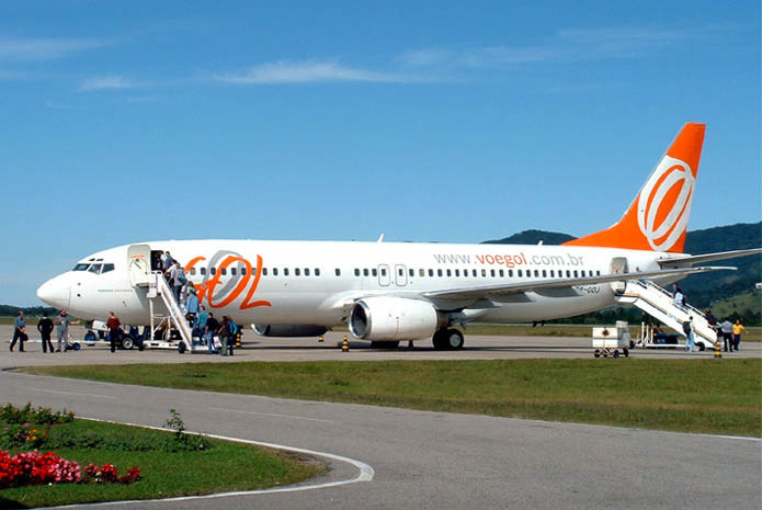 Avião da companhia aérea GOL