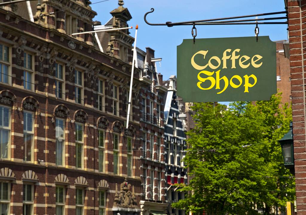 Coffee Shop em Amsterdã