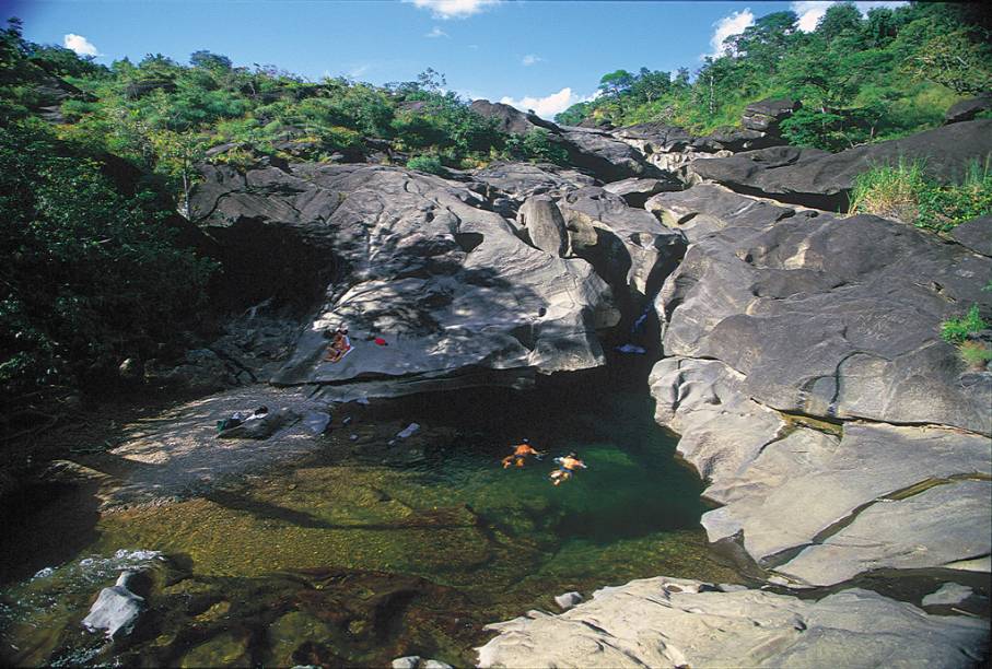 Os tons de cinza do Vale da Lua, no Parque Nacional da Chapada dos Veadeiros, se formaram ao longo de 600 milhões de anos