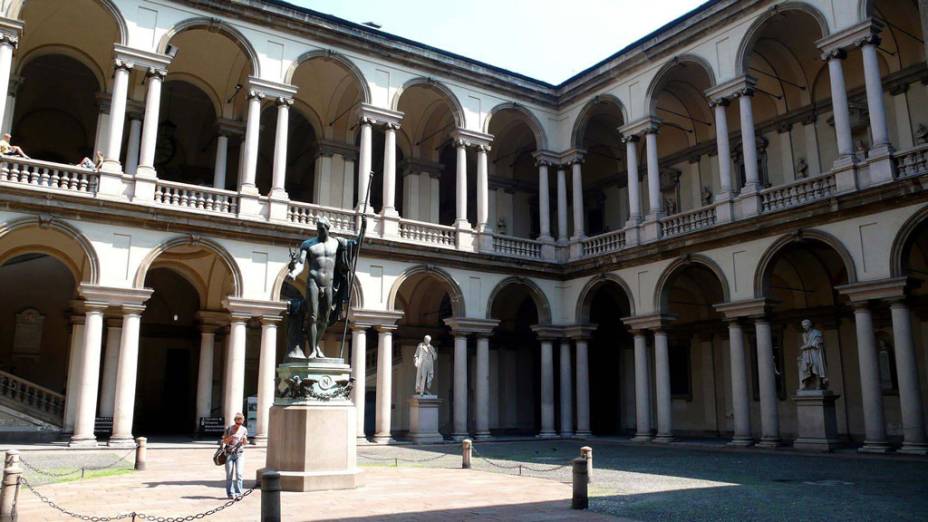 Pátio da Pinacoteca di Brera