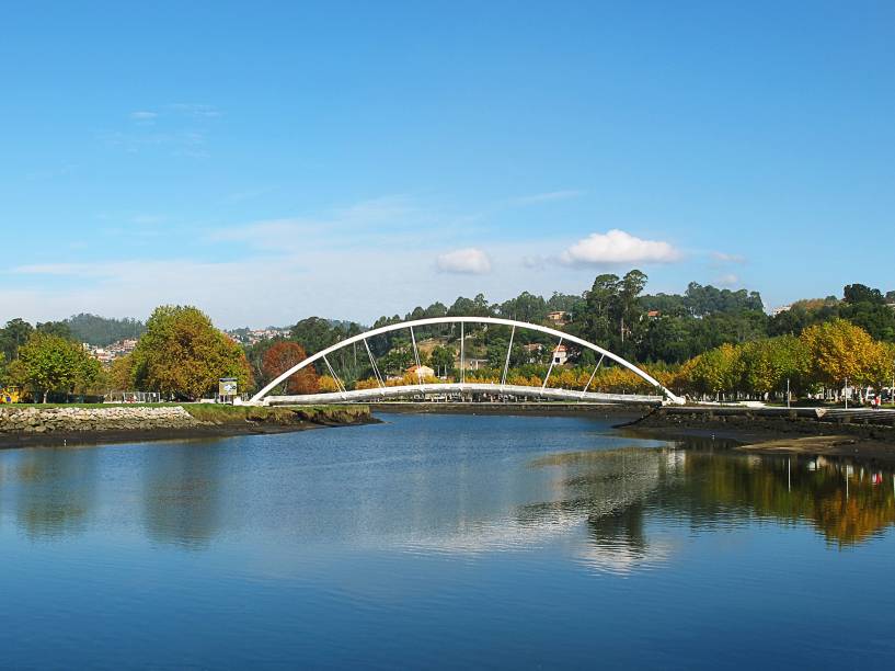 Passarela Peatonal sobre o Rio Lerez em Pontevedra