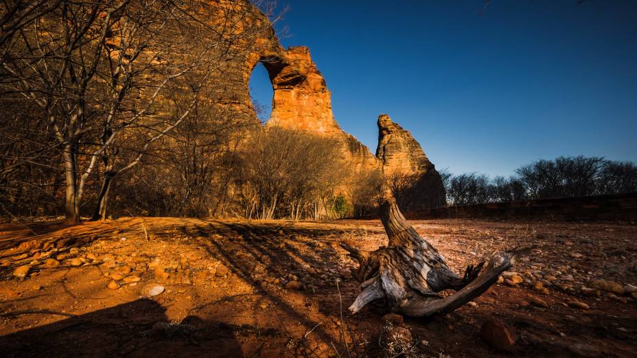 Patrimônio Cultural Mundial desde 1991, o Parque Nacional da Capivara é um oásis na região semi-árida do sudeste do Piauí