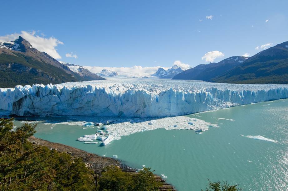 Geleira Perito Moreno, em Calafate, Patagônia Geleira Perito Moreno, em Calafate, Patagônia