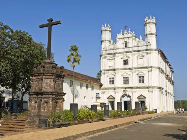 Antiga Catedral da Sé de Goa, antiga colônia portuguesea na Índia Antiga Catedral da Sé de Goa, antiga colônia portuguesea na Índia