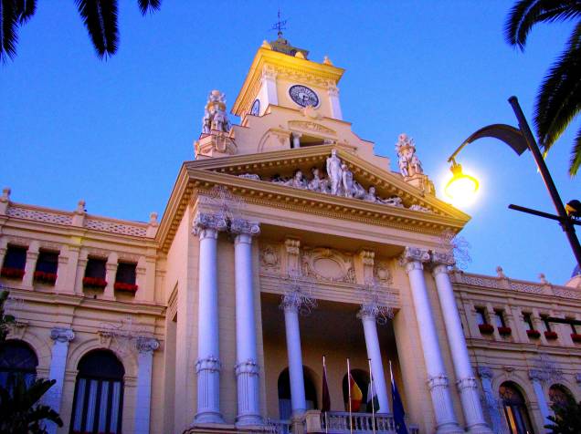 Prédio da prefeitura de Málaga Prédio da prefeitura de Málaga