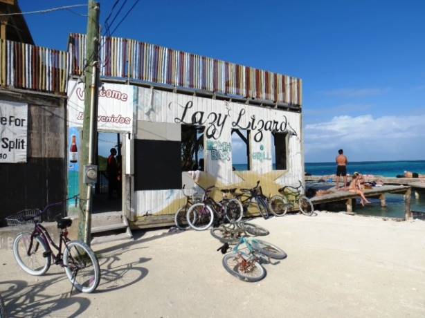 Lazy Lizard_o coração de Caye Caulker Lazy Lizard_o coração de Caye Caulker