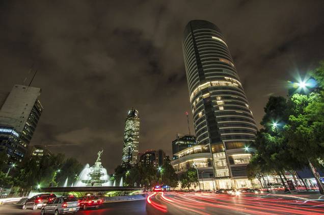 O centro histórico da Cidade do México é repleto de monumentos O centro histórico da Cidade do México é repleto de monumentos