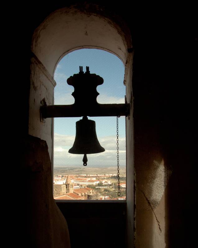 Vista para a cidade medieval Vista para a cidade medieval