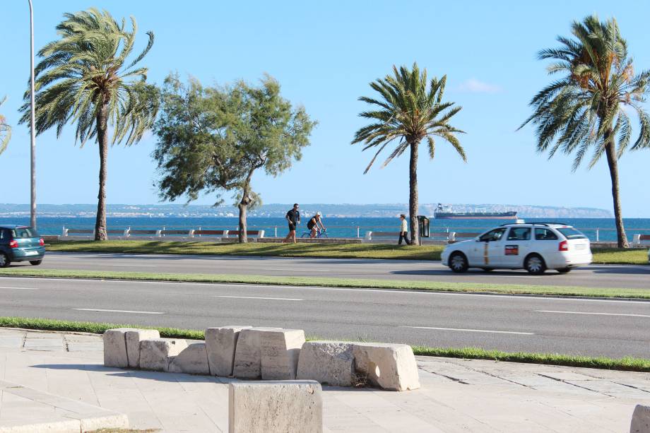 A orla de Palma de Mallorca A orla de Palma de Mallorca
