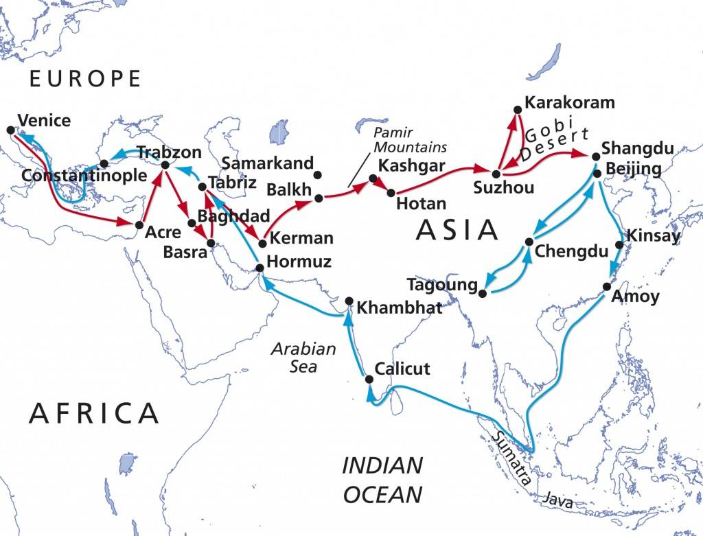 De Veneza à China: as rotas da família Polo