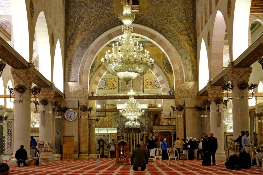 Mesquita Al-Aqsa, no Centro Velho de Jerusalém