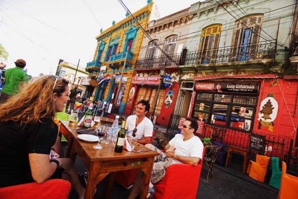 La Boca, tradicional reduto do tango em Buenos Aires