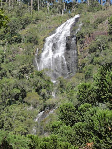 Mata virgem, pouca movimentação e o som dos passarinhos acompanham a vista da extensa Cachoeira do Toldi. O acesso ao topo requer tempo e algum preparo físico. Mas quem está no trecho entre <a href="https://preprod.viagemeturismo.abril.com.br/cidades/campos-do-jordao-2/" target="_blank">Campos do Jordão</a> e <a href="https://preprod.viagemeturismo.abril.com.br/cidades/sao-bento-do-sapucai/" target="_blank">São Bento do Sapucaí</a> ou está a caminho da <a href="https://preprod.viagemeturismo.abril.com.br/atracao/pedra-do-bau/" target="_blank">Pedra do Baú</a> pode fazer uma parada para conferi-la do mirante