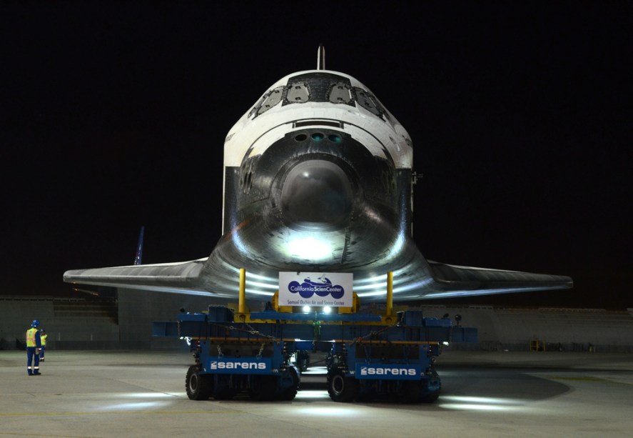 O California Science Museum é casa permanente do ônibus espacial Endeavour