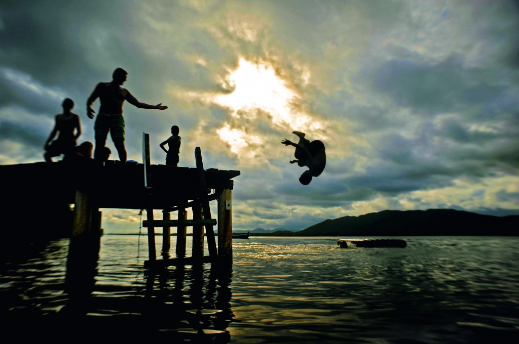 Principal deck da Vila do Marujá, na Ilha do Cardoso / Alécio Cezar