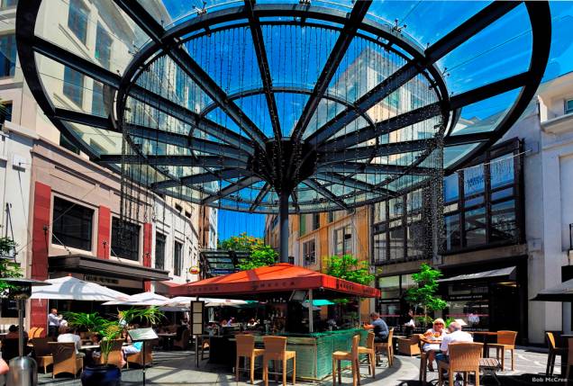 Chancery Piazza, em Auckland Chancery Piazza, em Auckland