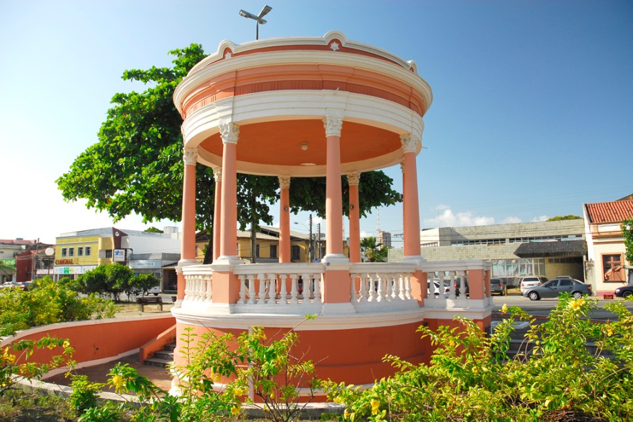 Coreto da Paz na Av. da Paz, um dos mirantes de Maceió, Alagoas