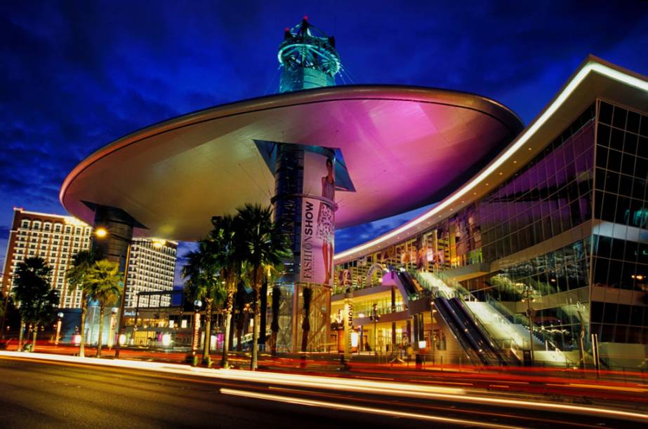 O shopping Fashion Show Mall, em Las Vegas